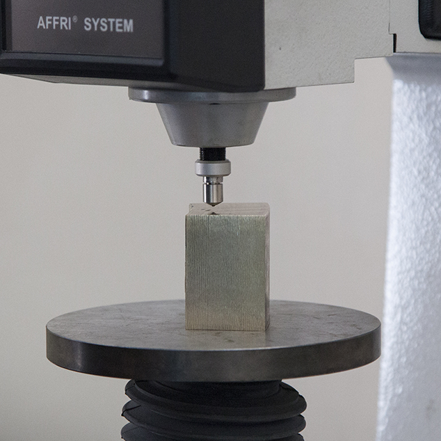 Mechanical test on non ferrous alloys Casa del Bronzo